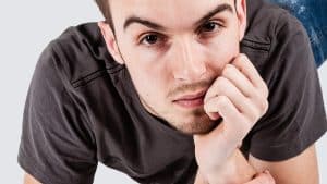 What is hypnotherapy used for? Man no longer biting his nails.