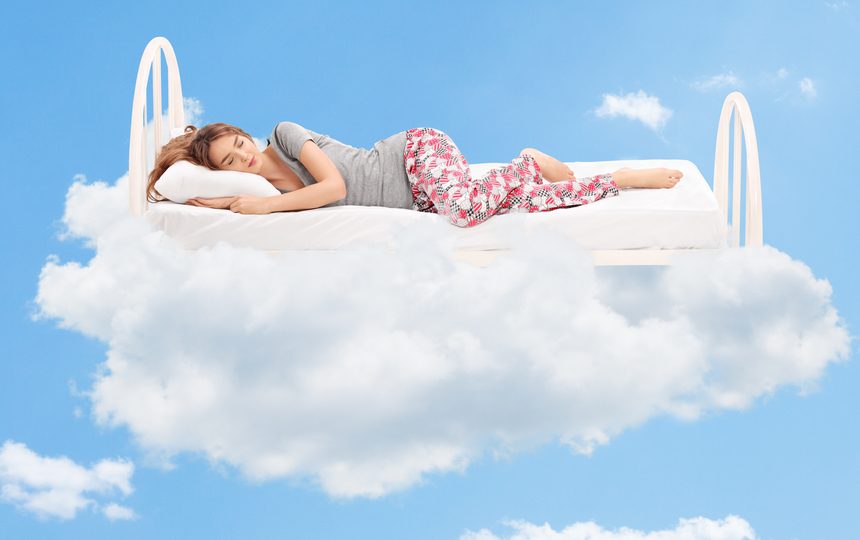 hypnosis sleep bed of clouds relaxation rapid induction progressive hypnosis