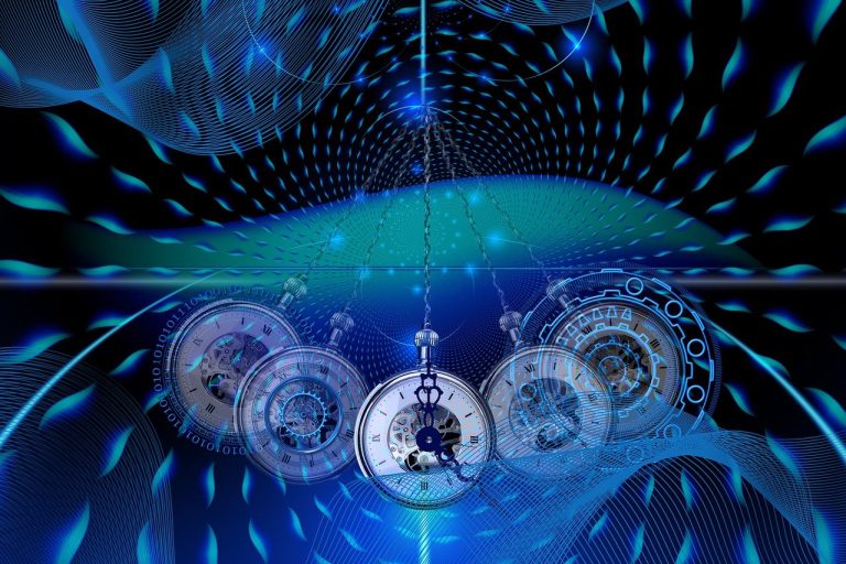 Learn How To Hypnotise - swinging hypnotist's watch on dark background