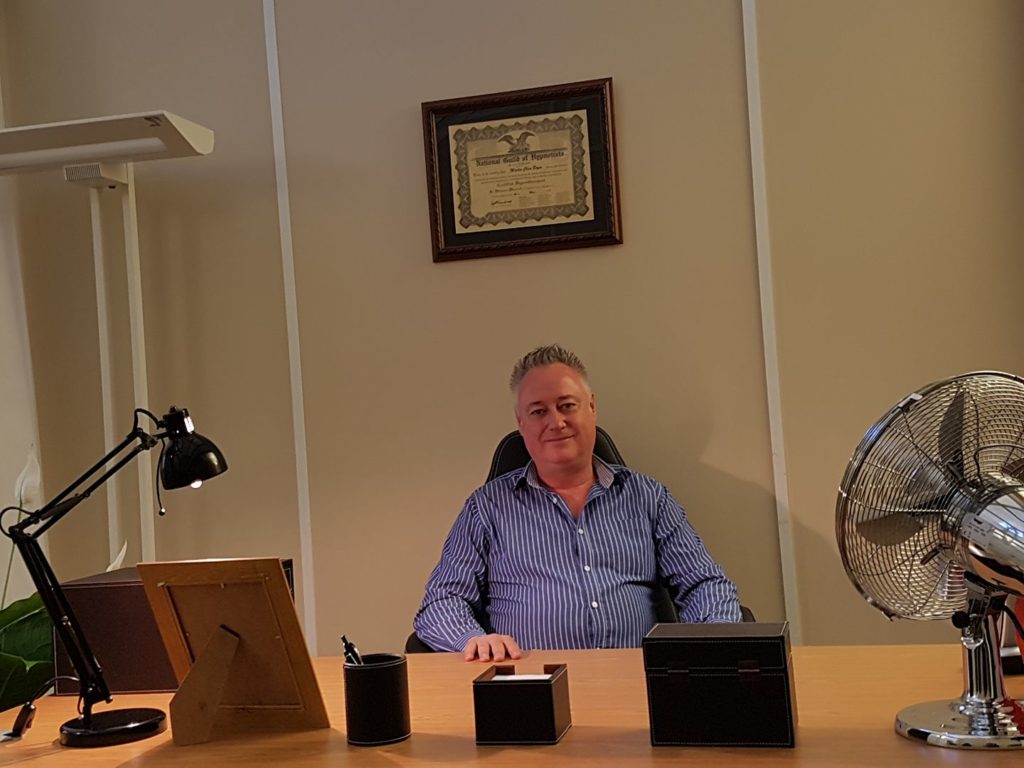 Martin Boyce Hypnotherapy Office professional hypnotherapy qualification training