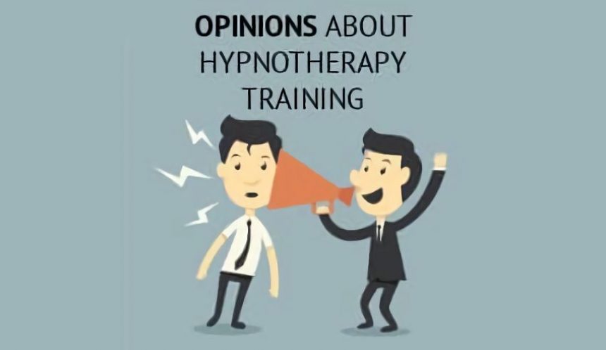 Opinions about hypnotherapy training