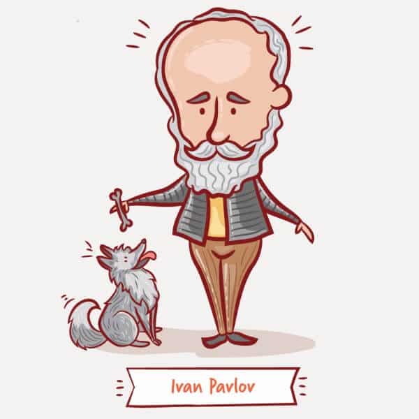Illustration of Ivan Pavlov