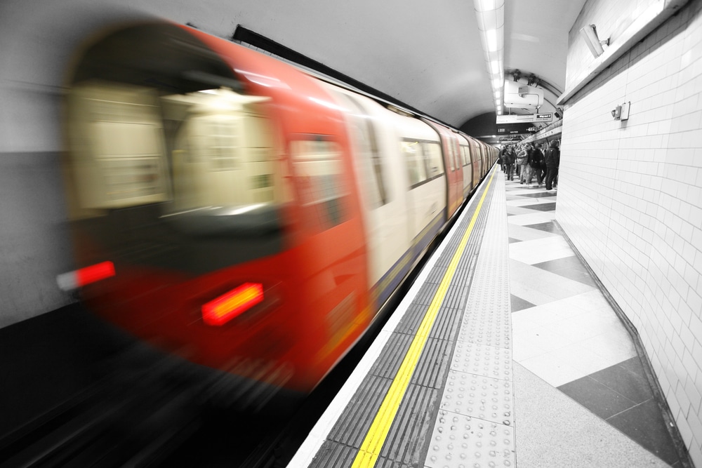 Tube to Embankment London