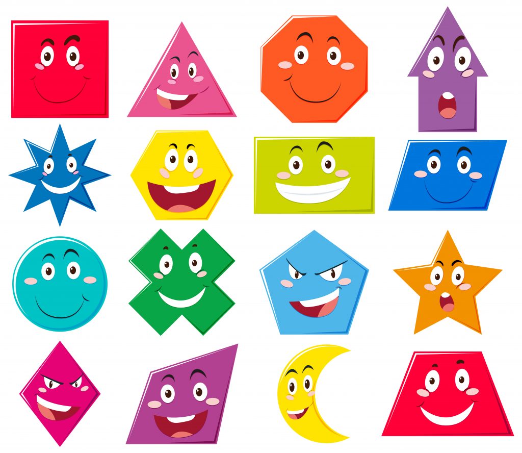 Hypnotherapy training course content free hypnotherapy image shapes with face in primary colours