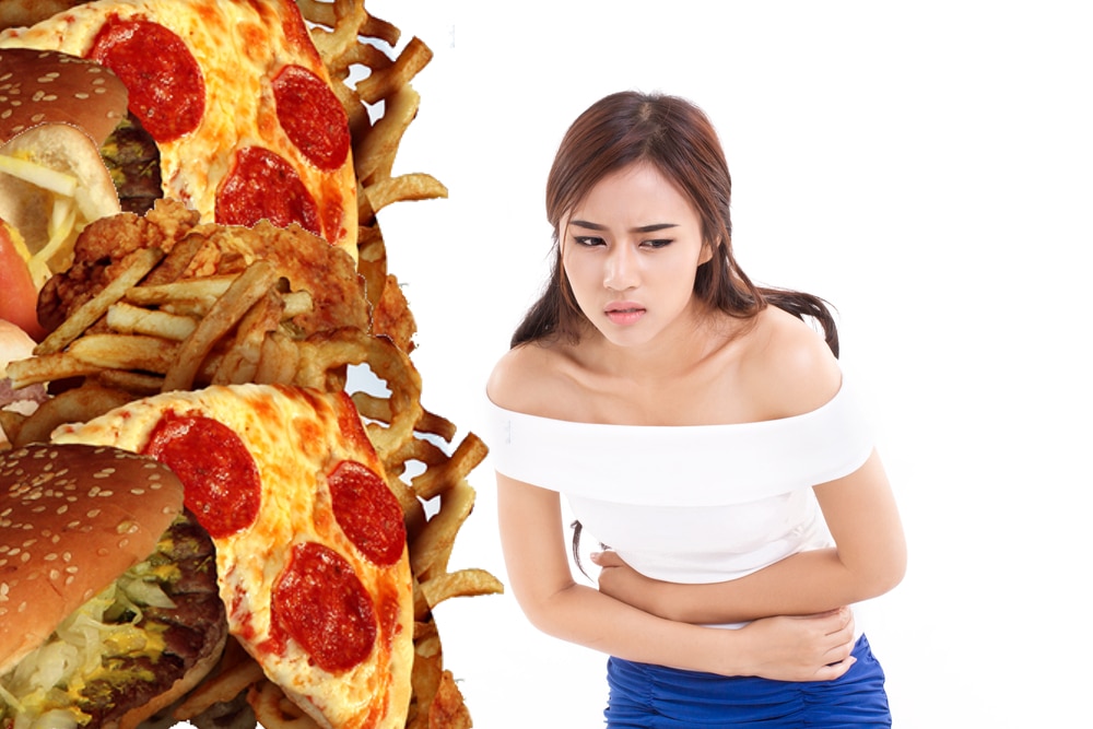 sick pizza food change habits