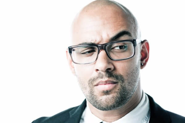 skeptical unsure critical man hypnosis hypnotherapy hypnotisability